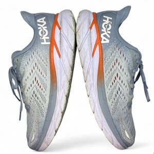 HOKA Clifton 8 Sneakers Running Shoes Blue Fog Plein Air - Women’s Size 10 Shoes